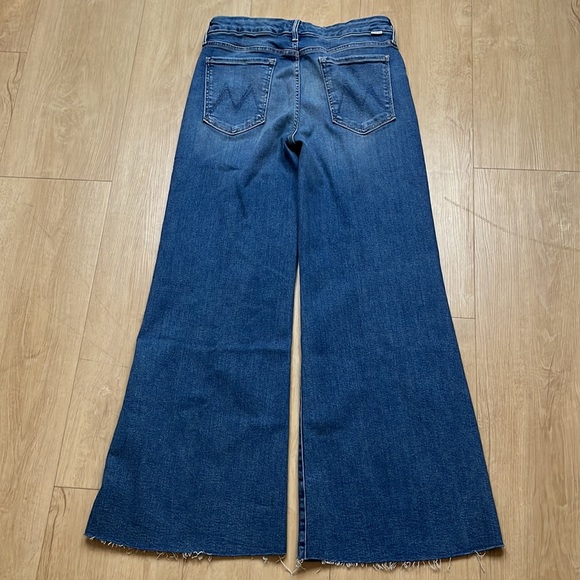 MOTHER The Roller High Rise Wide Leg Jeans in Riding the Cliffside, SIZE 32 1203 - Picture 6 of 11